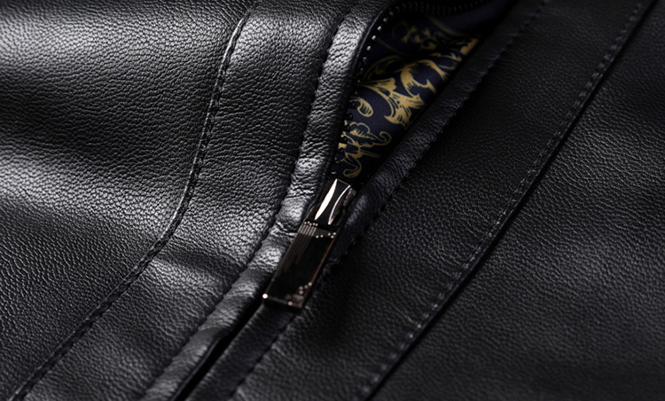 Winter Vintage Ceket Utility Chaquetas Rectas Para Motosiklet Para Hombre Hombre Coat Pu Leather Jacket