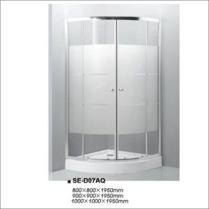 China Aluminium Frame Bathroom Shower Enclosures Free Standing CE Certification wholesale