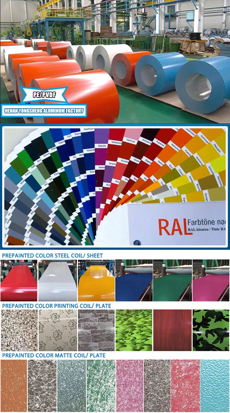 5052 Colored Aluminum Coil Exquisite Appearance 032 Aluminum Coil Aluminum Painted Coil