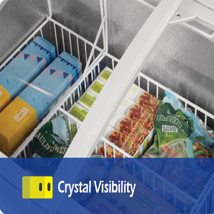 Island Deep Chest Freezer Commercial Large Supermarket Display