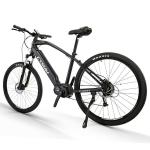 CM555 Black Mountain Electric Bikes Mid-drive 27.5" 36v 250w 10Ah Torque