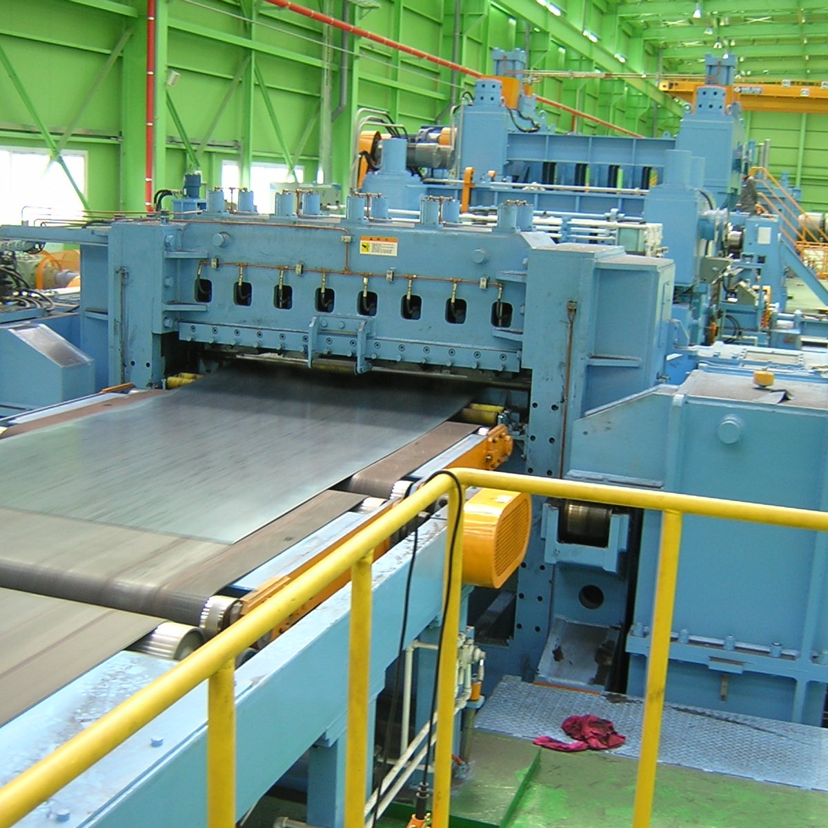 High Speed Stainless Steel Coil Uncoiling Leveling Shearing Line for Construction Works