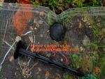 plastic nail, pins for ground cloth,garden nails,silt fence, plastic garden pegs