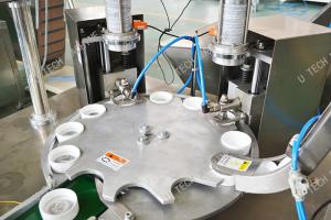 China Plastic Bottle Cap Lining Machine Place The Gasket Into The Cover Automatic wholesale