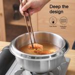High Quality Food Cooking Pot 304 Stainless Steel 18cm 20cm 22cm Restaurant