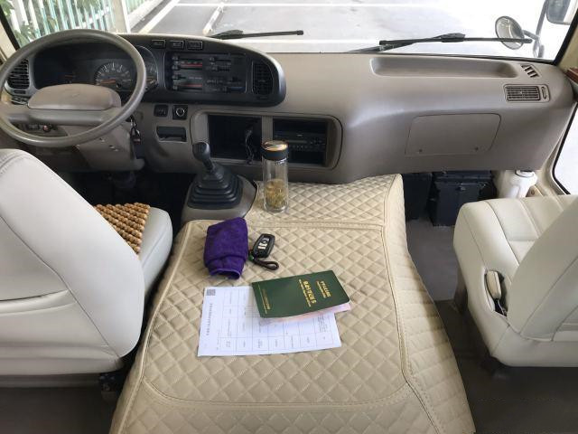 Bus Second Hand Coaster White Golden For Stock Negeria LHD Mini Bus Diesel Promition Price Toyota Coaster