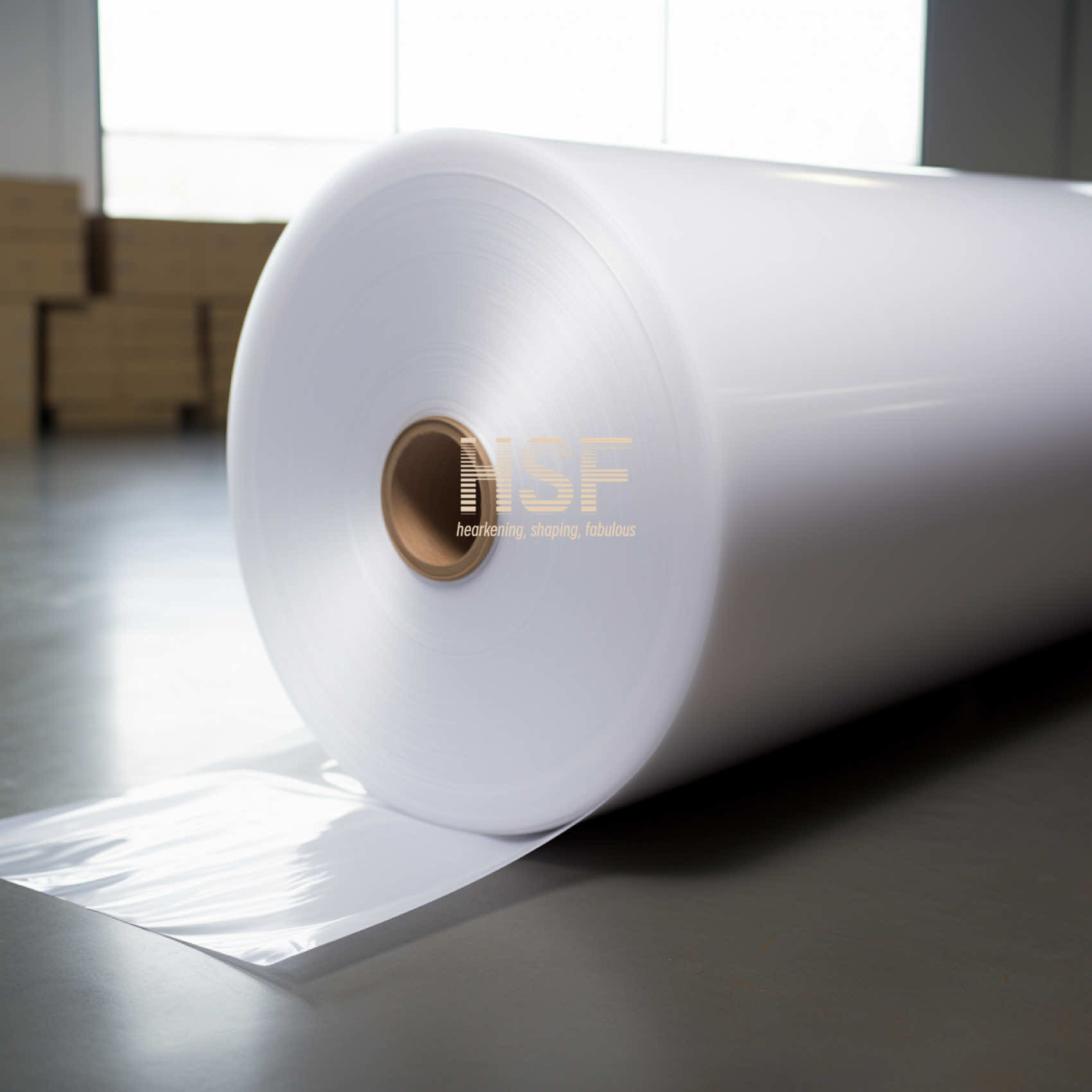 40uM Opaque White PE Release Films Width 2m Silicone UV Cured