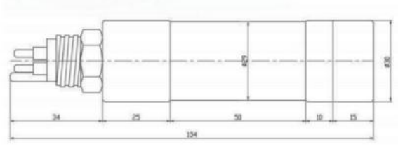 Underwater HD Coaxial Mini Bullet Camera