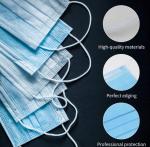 PP Non Woven Fabric Face Mask , Non Woven Disposable Mask Non Irritating