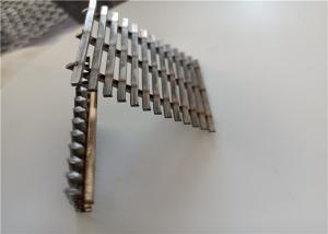 China Anti Slipping 20 Micron Stainless Steel Mesh Support Wire 3*5mm wholesale