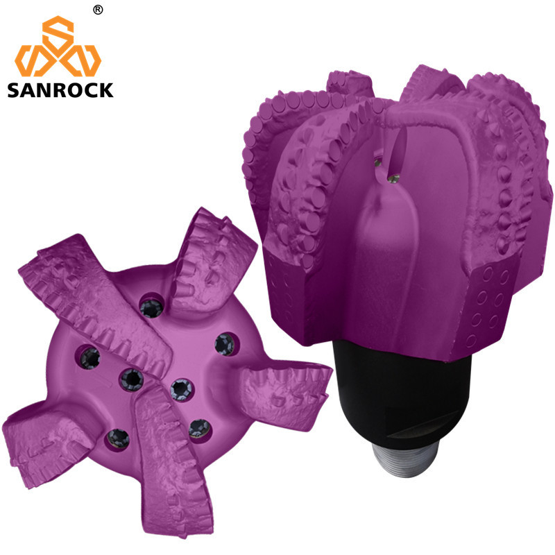 PDC Rock Drill Bit Oilfield Drilling Bit 3 -9 Blades ​Diamond PDC Drill Bit
