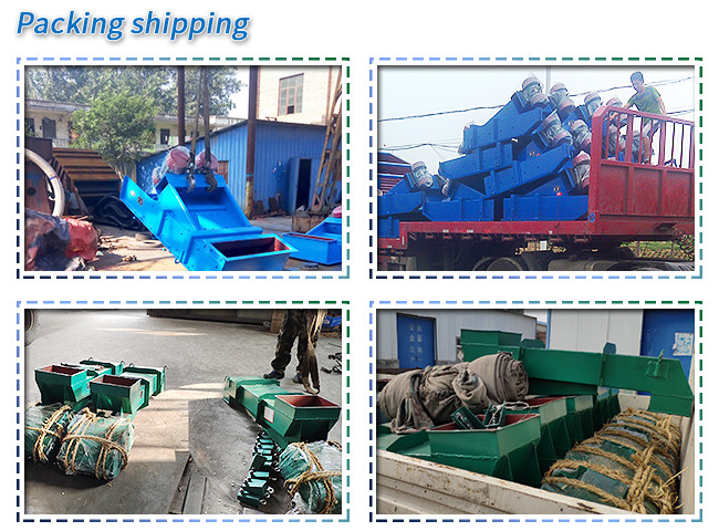 Minning Ore Vibratory Feeder , Vibrating Feeding Machine Carbon Steel Accurately Rate