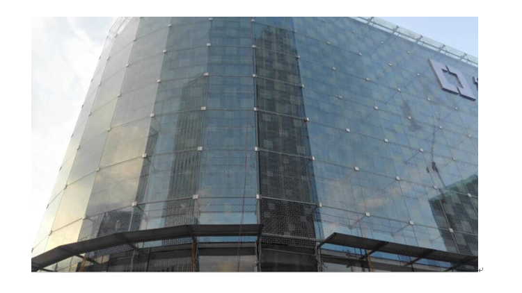 P30 outdoor mesh led for building surface