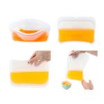 420ML 1800ML BPA Free Reusable Silicone Sandwich Snack Bags