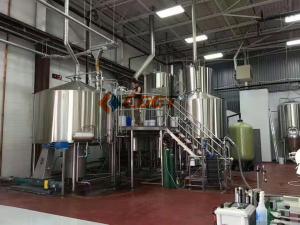 China 3 Vessel Craft Beer Making Equipment Steam Heating 15bbl Brewhouse System wholesale