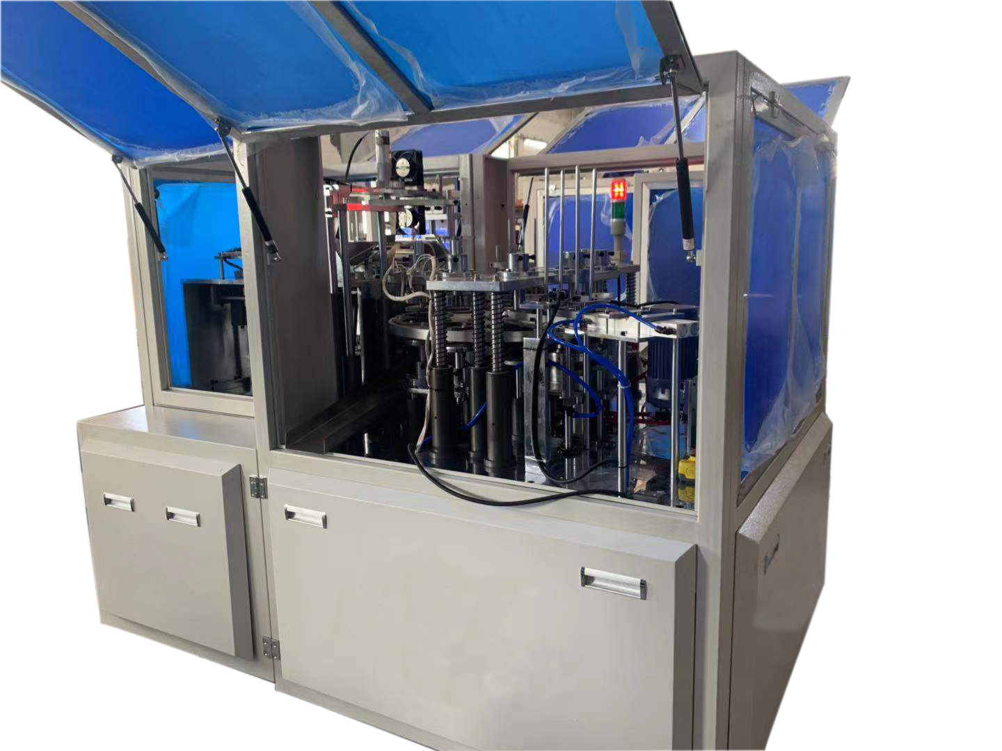 New High Speed Full AUTOMATIC Paper Lid making machine
