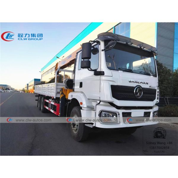 Shacman H3000 6x4 12T Truck Mounted Telescopic Crane