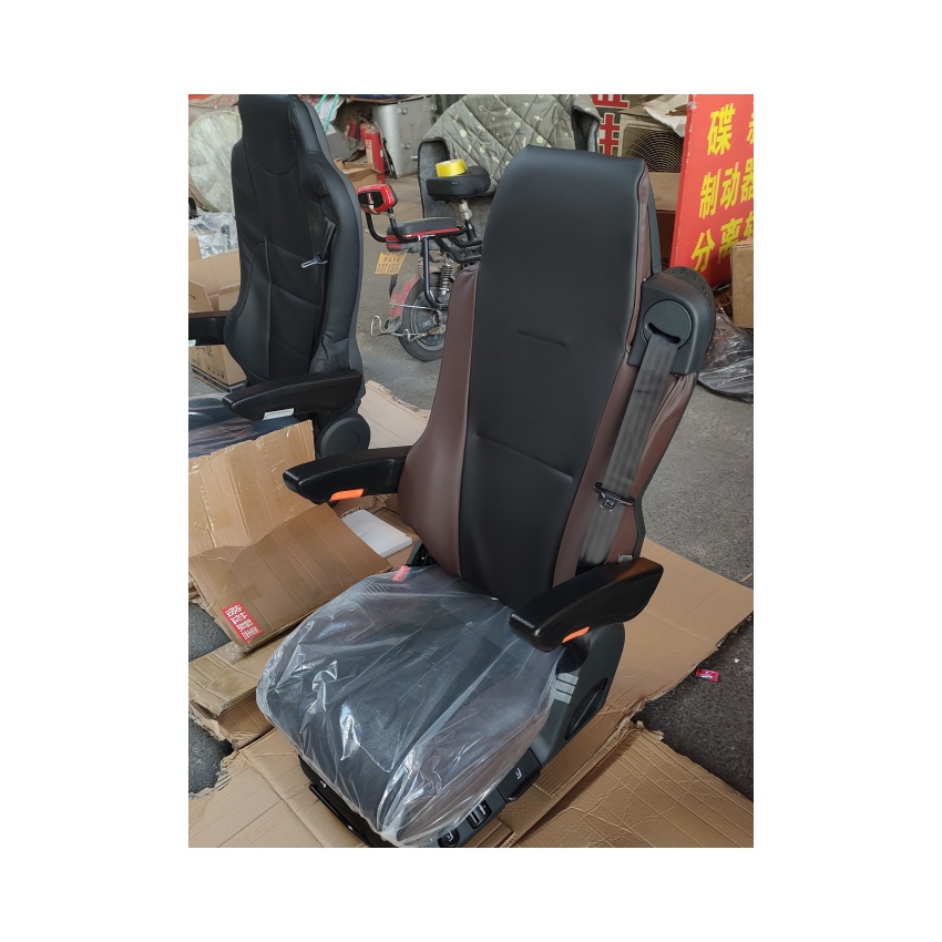Air Suspension Heavy Duty Truck Seat Cover Leather for Mercedes-Benz SCANIA VOLVO