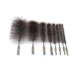 China Long Abrasive Brass Industrial Pipe Cleaning Brushes For Gun Jets / Nozzles wholesale