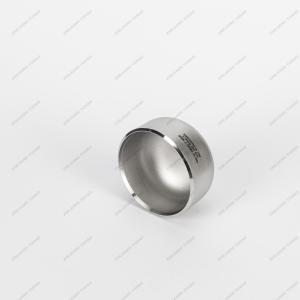 China 304L SS Butt Welded Cap Sand Rolling Stainless Steel Butt Welded Pipe Fittings wholesale