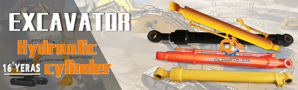 Excavator Boom Hydraulic Cylinder 4370783 4370782 For Hitachi EX150 EX150LC-5