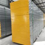 60kg 75mm aluminium steel sheet modified eps sandwich ceiling boards