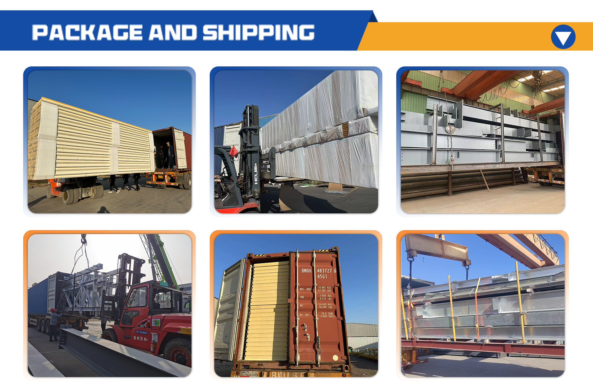 Strong Steel Structure Construction Customizable Bolted Or Welded Method