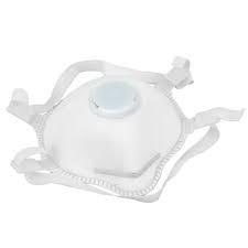 China Adult Antibacterial Ffp3 Dust Mask 4 Ply With Soft Metal Nosepiece wholesale
