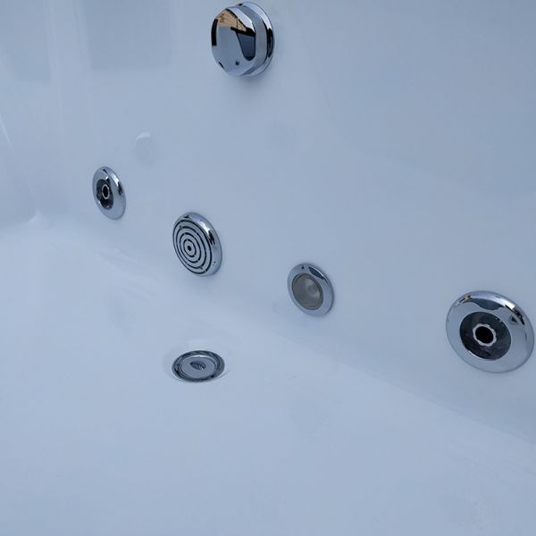 1700 X 750/900 Extra Large Whirlpool Bathtub And Shower Combo For Couples Hydromassage