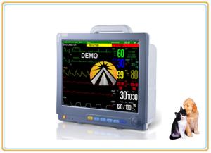 China Portable Ambulance Vet Patient Monitor Rechargeable Built In Li Battery wholesale