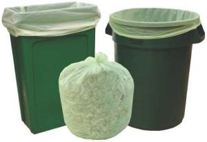China EN13432 35 Gallon Biodegradable Plastic Garbage Bags wholesale