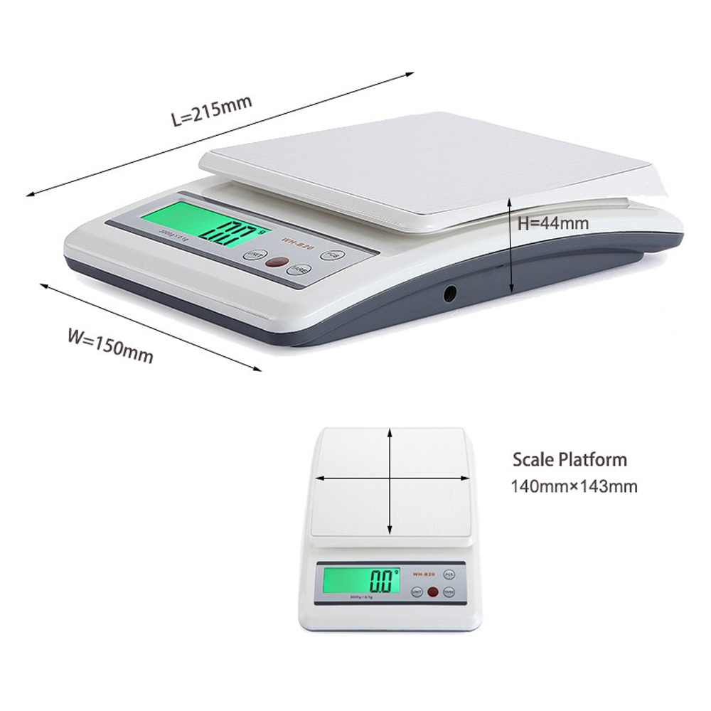 10kg Maximum Weight Recommendation Weiheng WH-B20 Digital Counting Weighing Scale for Food Division 10g