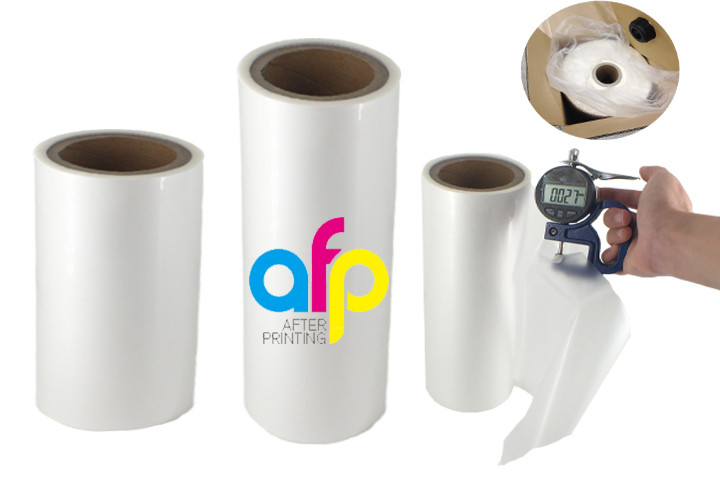 Printing / Packing Thermal Laminate Roll , Soft Heat Sealable BOPP Film
