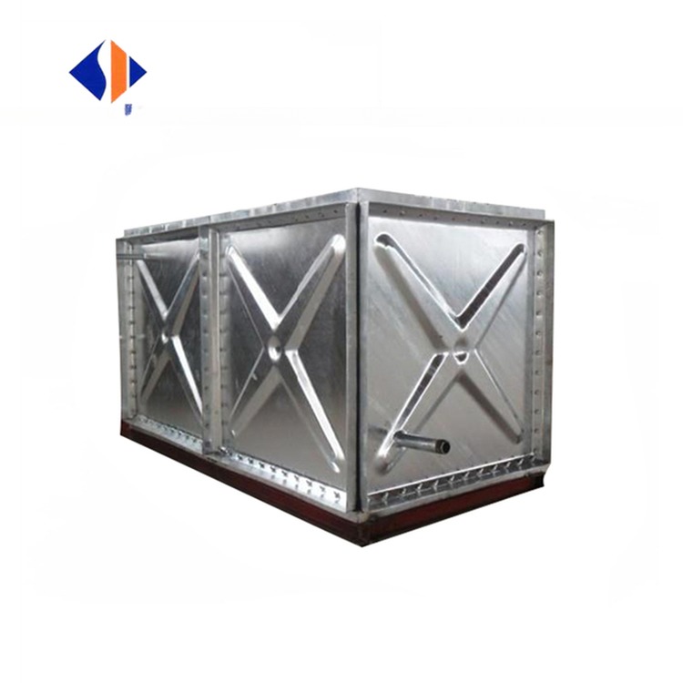 3000L/Hour Productivity 50-1000m3 Pressed Steel Hot Dipped Galvanized Steel Water Tank