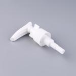 white color smooth left right opening cosmetic lotion pump sprayer head