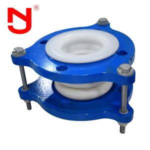 China PTFE Expansion Joint 150 Psi Pressure Rating Carbon Steel Flange PTFE Bellows wholesale