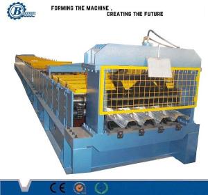 China 7.5kw Floor Deck Sheet Forming Machine 0.3-0.8mm Thickness 4kw Hydraulic Power wholesale