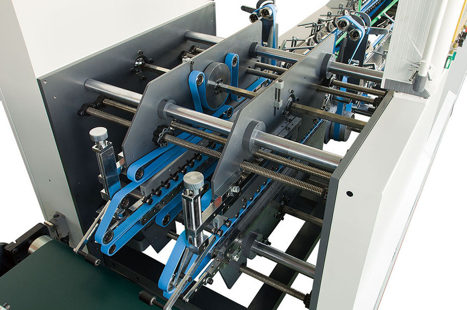Four Hex Box Auto Folder Gluer Machine High Speed ISO JH-850