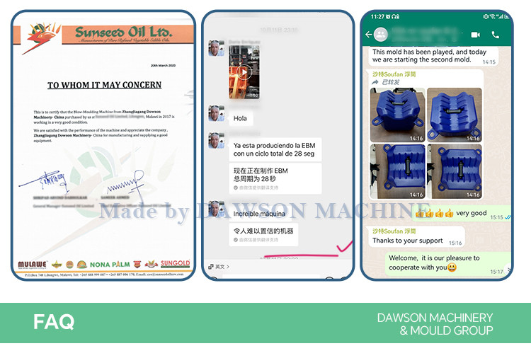 1400ml Wide Mouth Jar HDPE Extrusion Blow Molding Machine