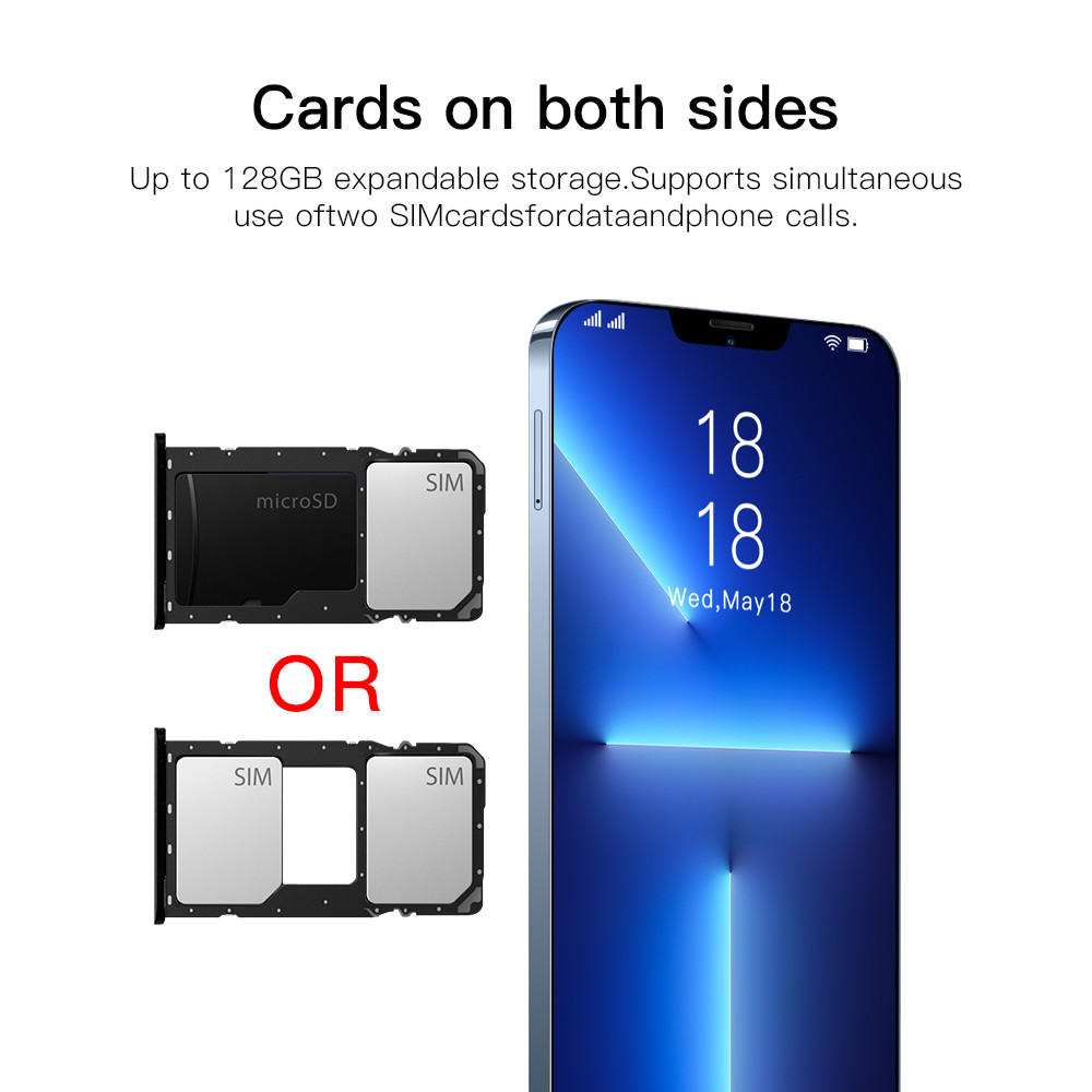 Phone 12 Pro Max 6.7 Inch 512GB Mobile Original Android Smartphone 10 Core