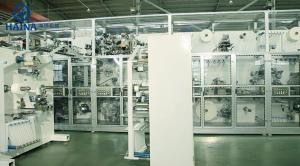 China Mitsubishi System 600pcs/min Diaper Manufacturing Machine wholesale