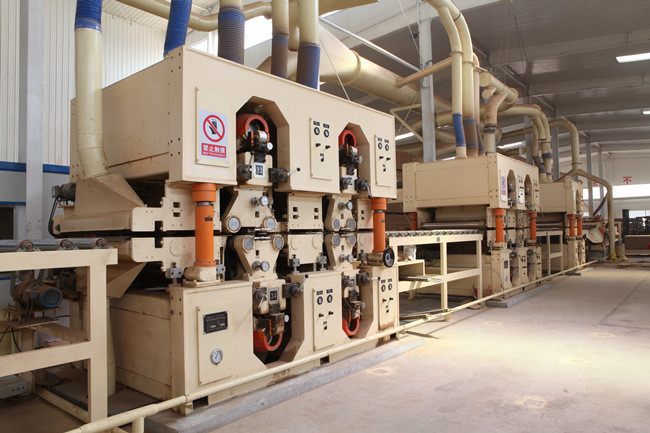 Continuous Pre Press MDF HDF OSB Particle Board Line