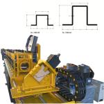 Galvanized Omega Steel Profile Rolling Forming Machine Automated