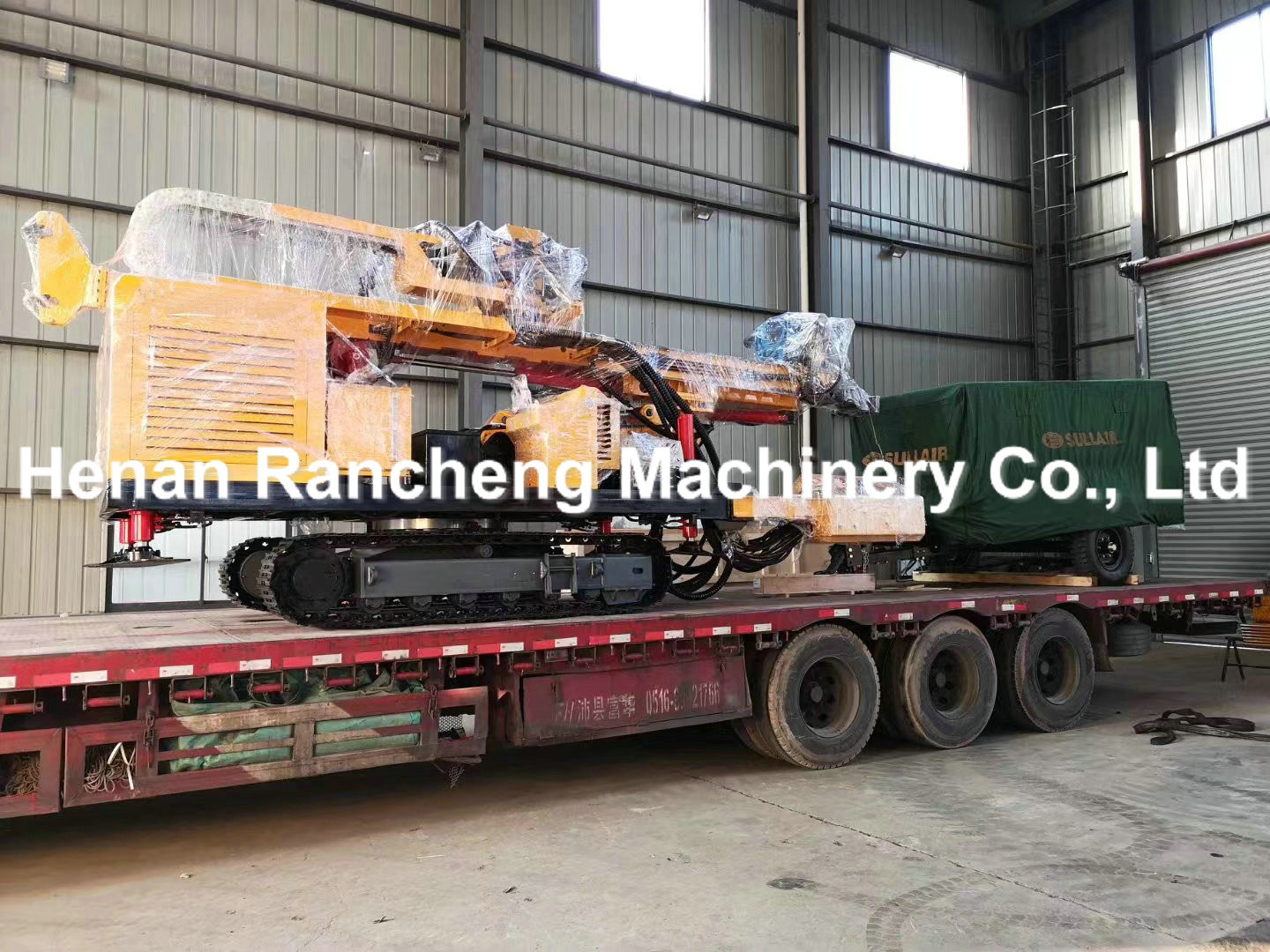 150m Depth RC Drilling Rig Cummins Engine 125KW Reverse Circulation Drilling Machine