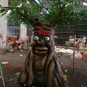 China Theme Park Garden Animatronic Plant Talking Tree Sunproof wholesale