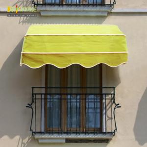 China Aluminium Retractable Window Awnings Patio Sun Control Retractable Shades wholesale