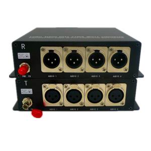 China Two Way XLR Audio To Fiber Converter Broadcasting BIDI Balanced Audio wholesale
