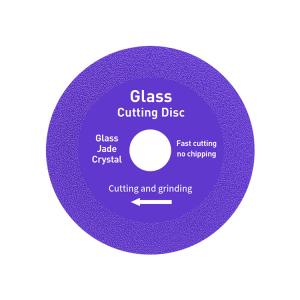 China Glass Ceramic Cutting 4'' Diamond Saw Blade 100mm For Angle Grinder wholesale