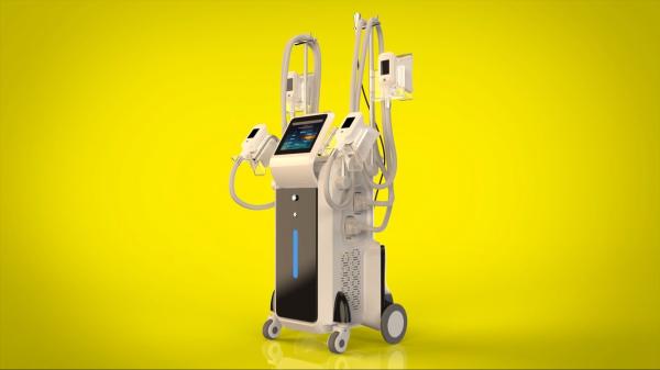 Europe popular 4 handpieces Cryomed Cryolipolysis RF Cool Shaping Slimming