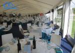 PVC Clear Top Arcum Tents For Restaurant Wedding Multipurpose Top Wedding Tents